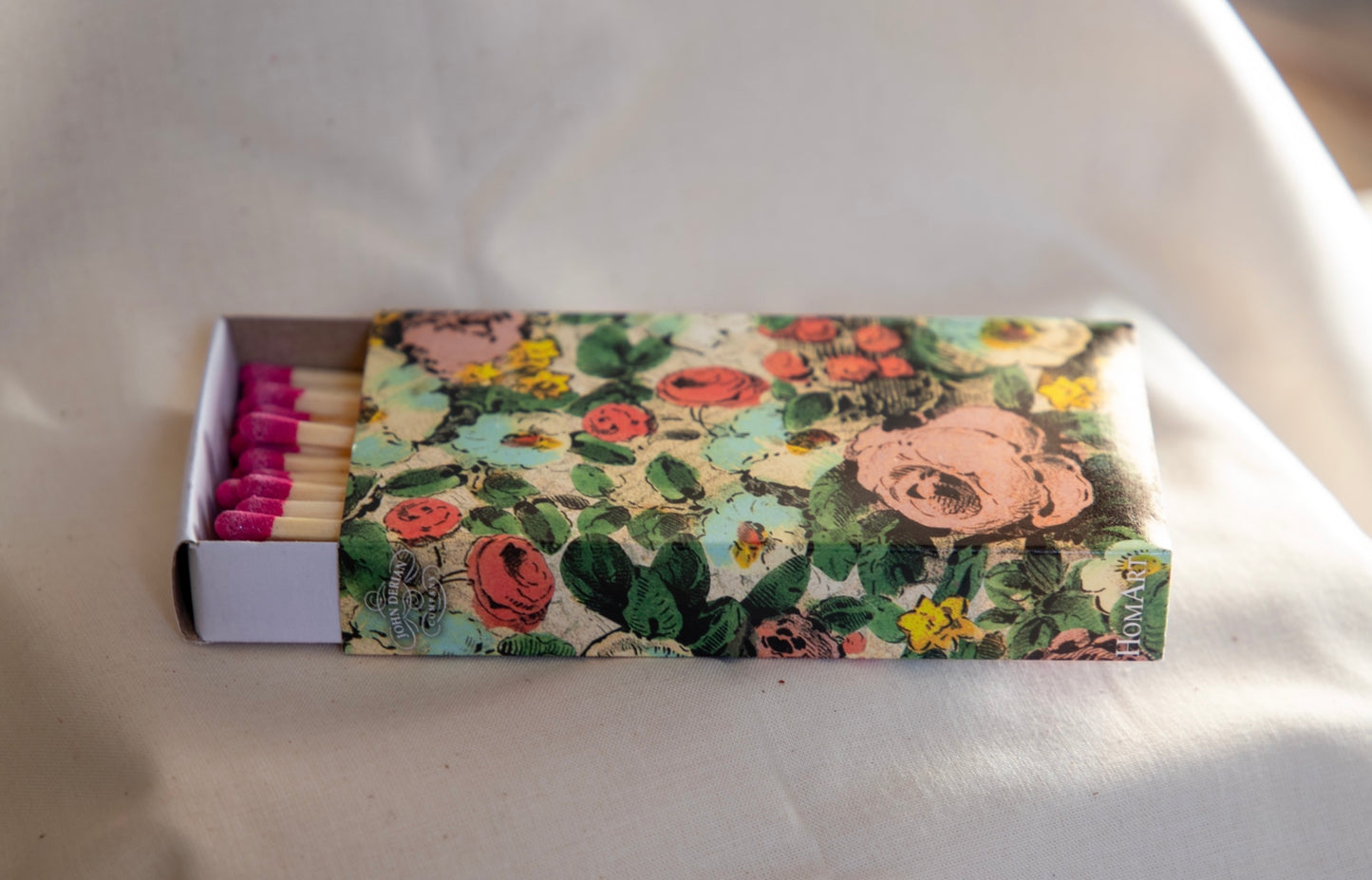 Matches - Floral Collage - Pink